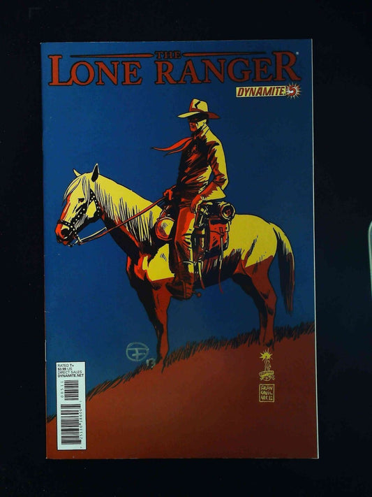 Lone Ranger #5 Vol. 2 Dynamite Comics 2012 Vf+  Signed By Francavilla