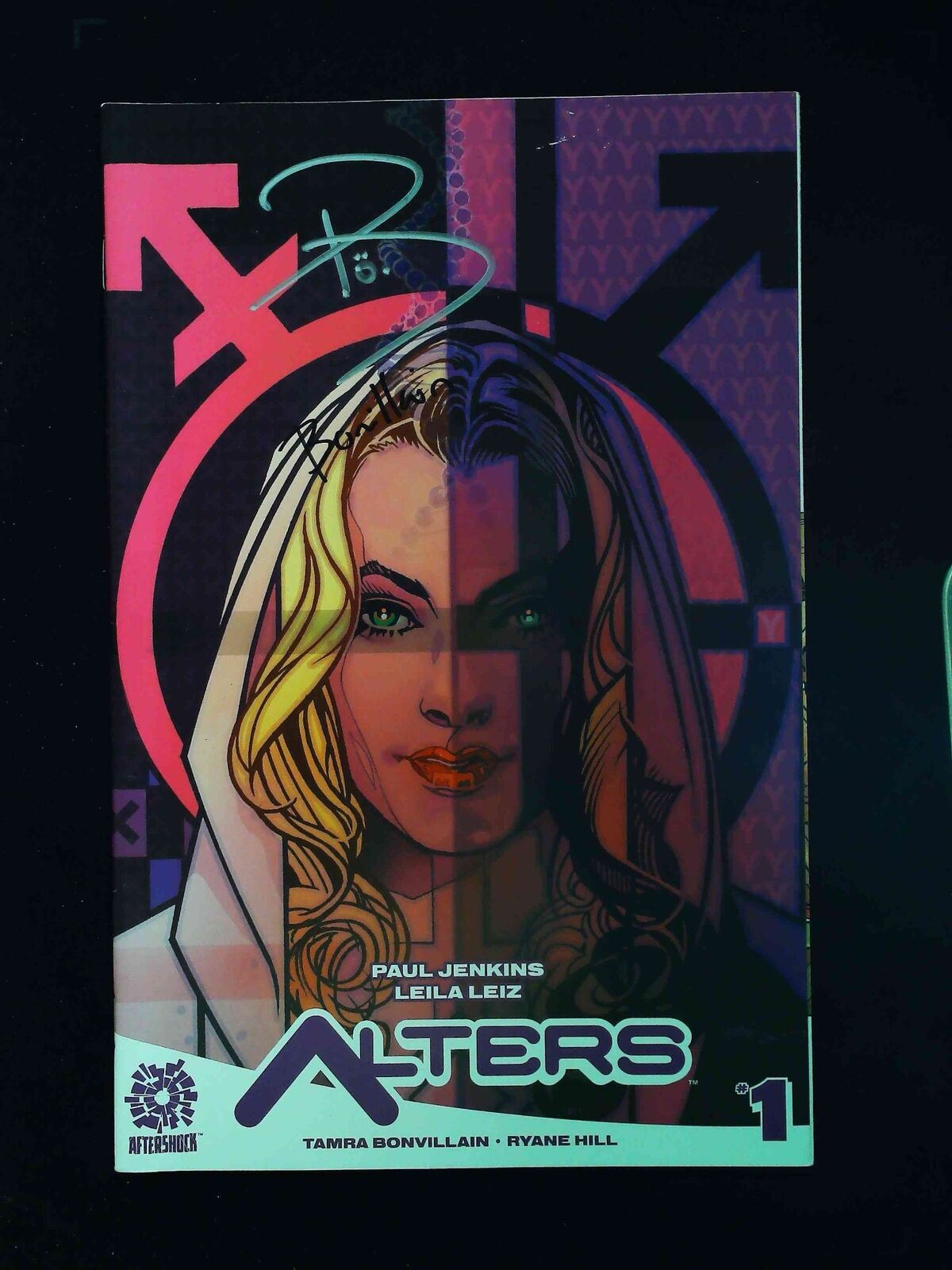 Alters #1C  Aftershock Comics 2016 Vf/Nm  Signed By Paul Jenkins