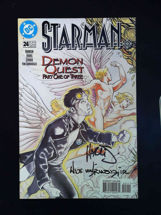 Starman #24 (2Nd Series) Dc Comics 1996 Nm-  Signed By Harris