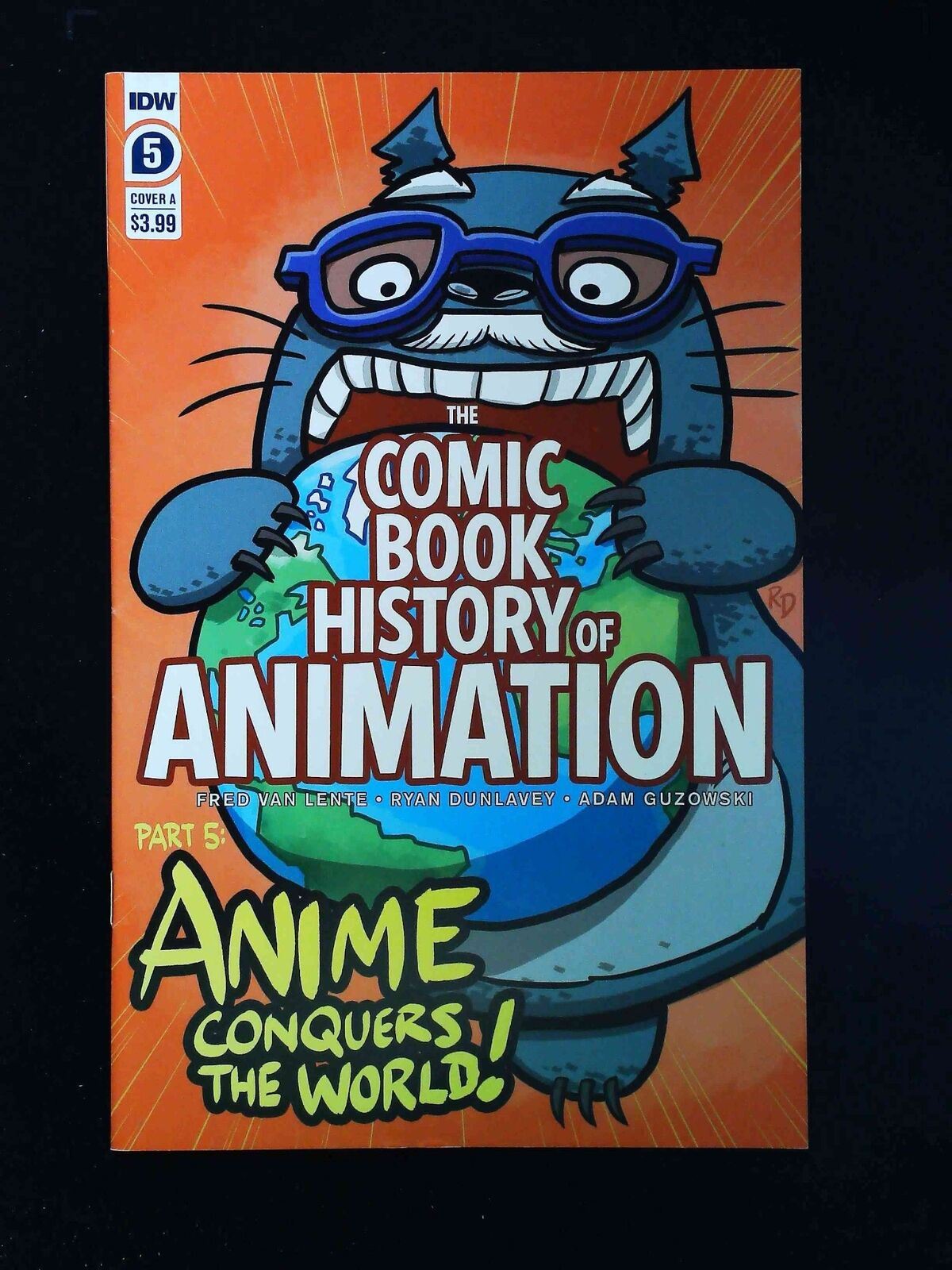 Comic Book History Of Animetion #5  Idw Comics 2021 Vf+