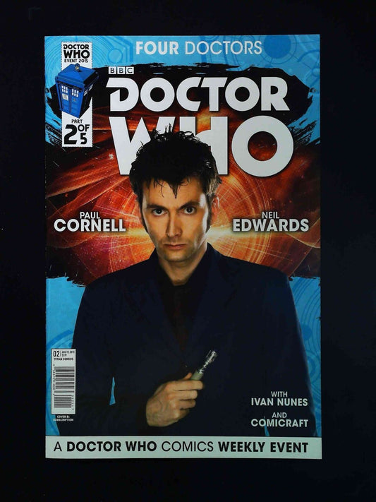 Doctor Who Four Doctors #2B  Titan Comics Comics 2015 Nm  Variant Cover