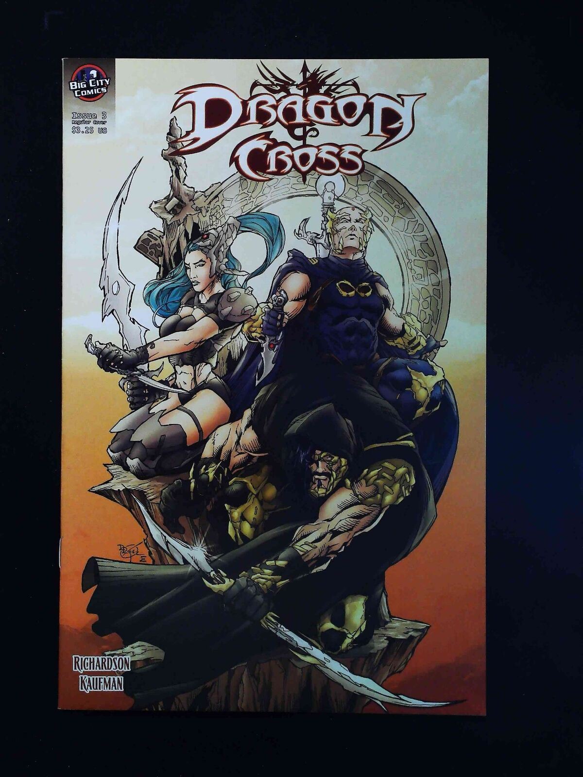 Dragon Cross #3  Big City Comics 2008 Vf/Nm