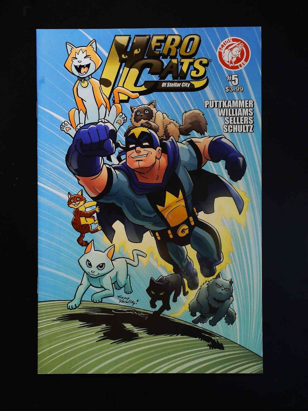 Hero Cats #5  Action Lab Entertainment Comics 2015 Nm