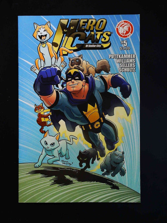 Hero Cats #5  Action Lab Entertainment Comics 2015 Vf+