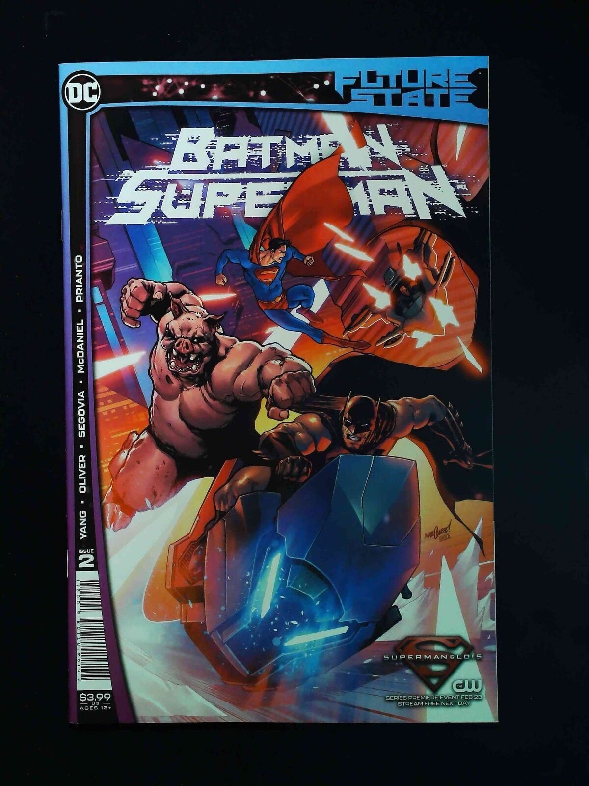 Future State Batman Superman #2  Dc Comics 2021 Nm-