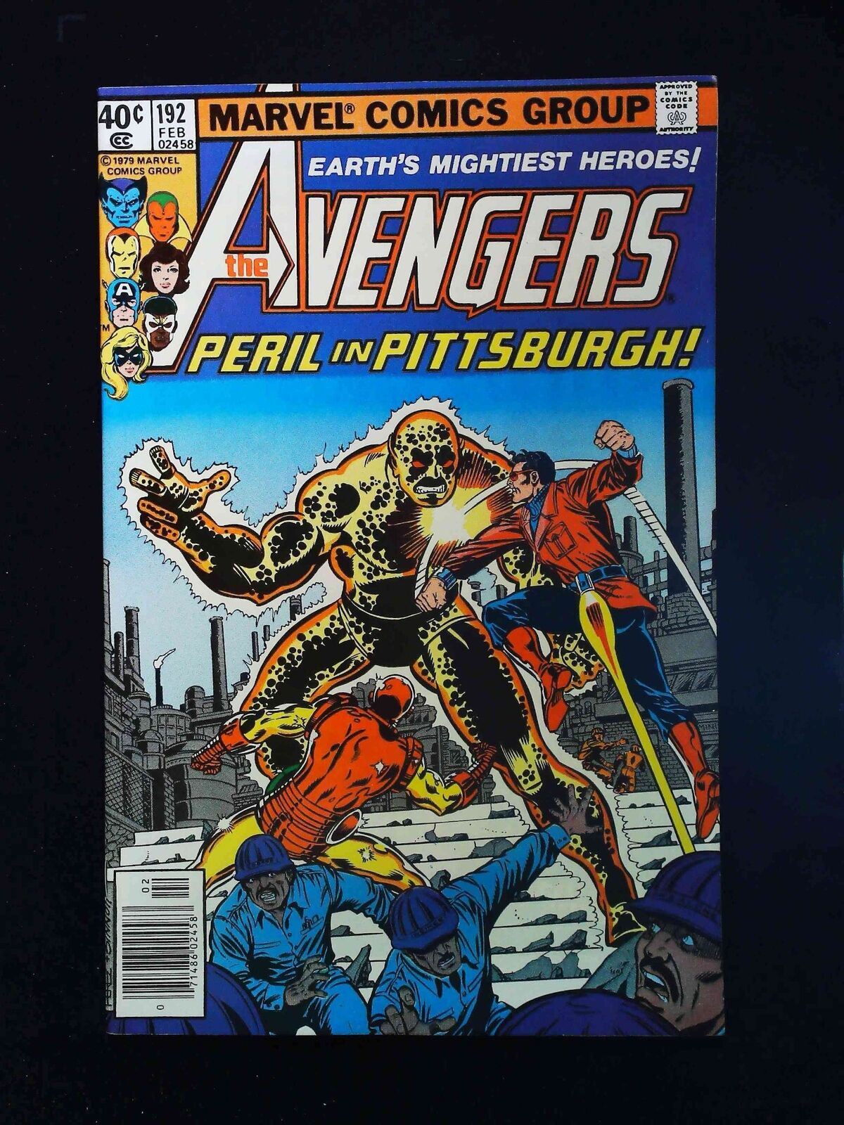 Avengers #192  Marvel Comics 1980 Vf+ Newsstand