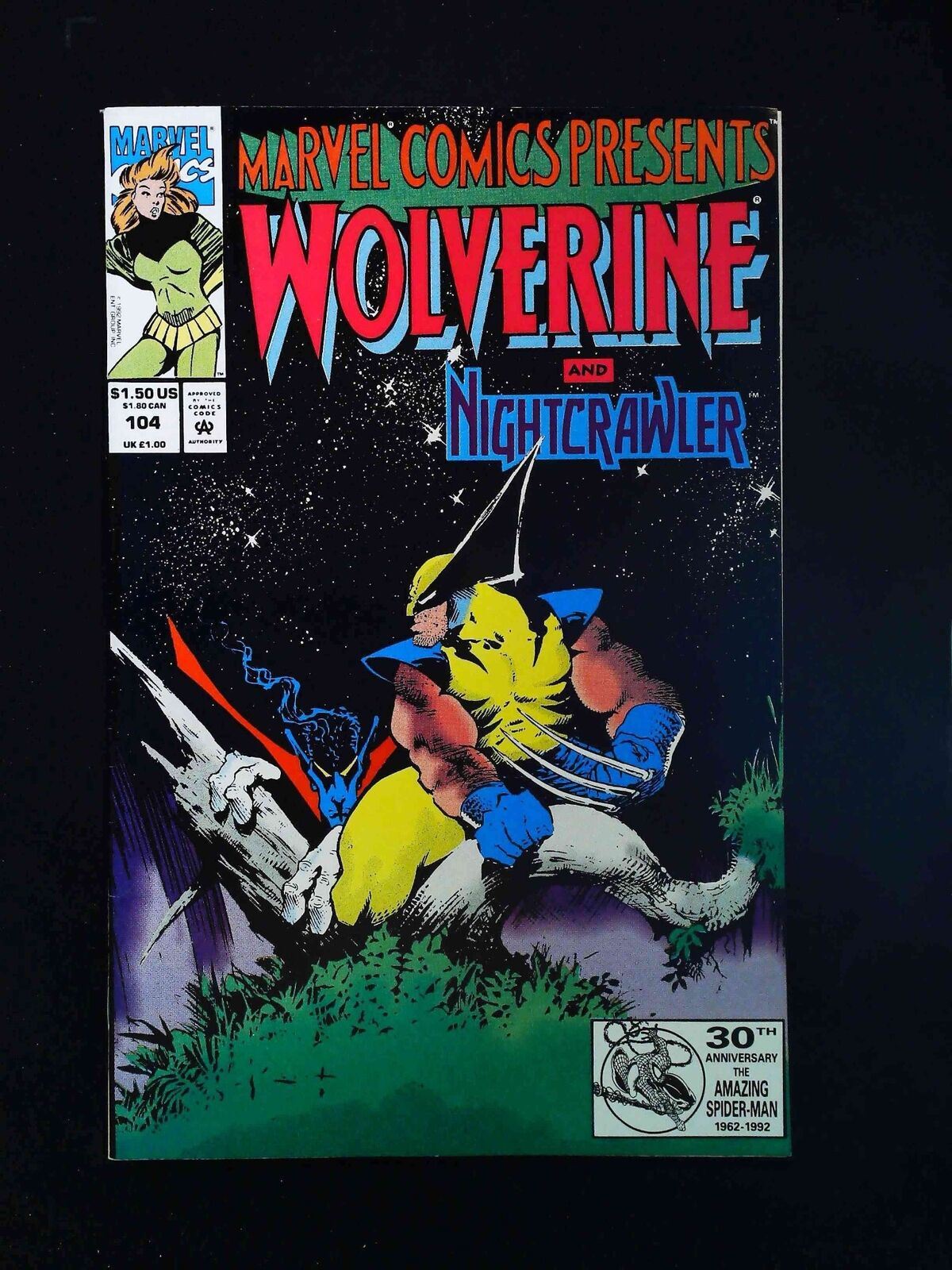Marvel Comics Presents #104  Marvel Comics 1992 Vf+