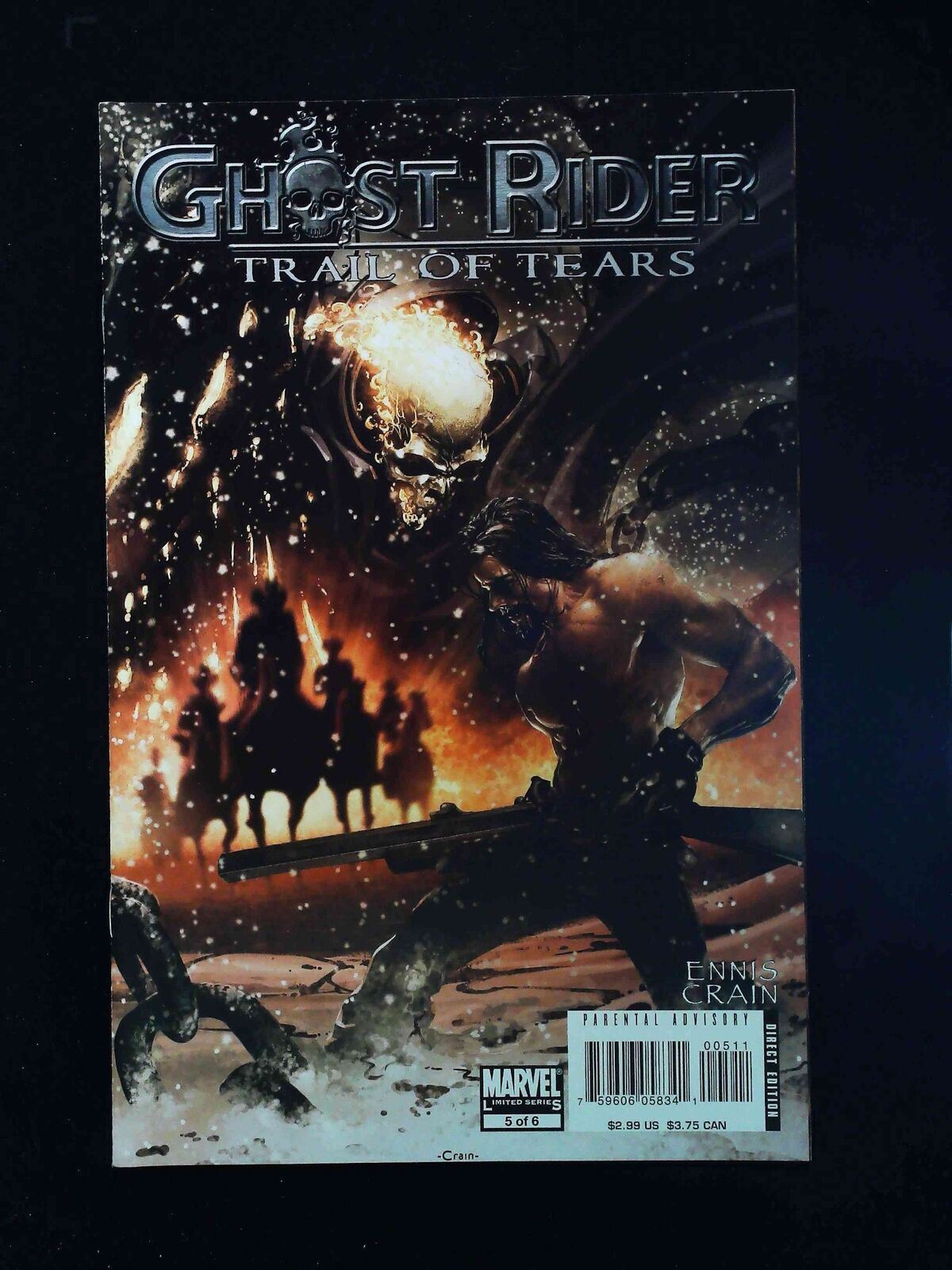 Ghost Rider Trail Of  Tears #5  Marvel Comics 2007 Vf+