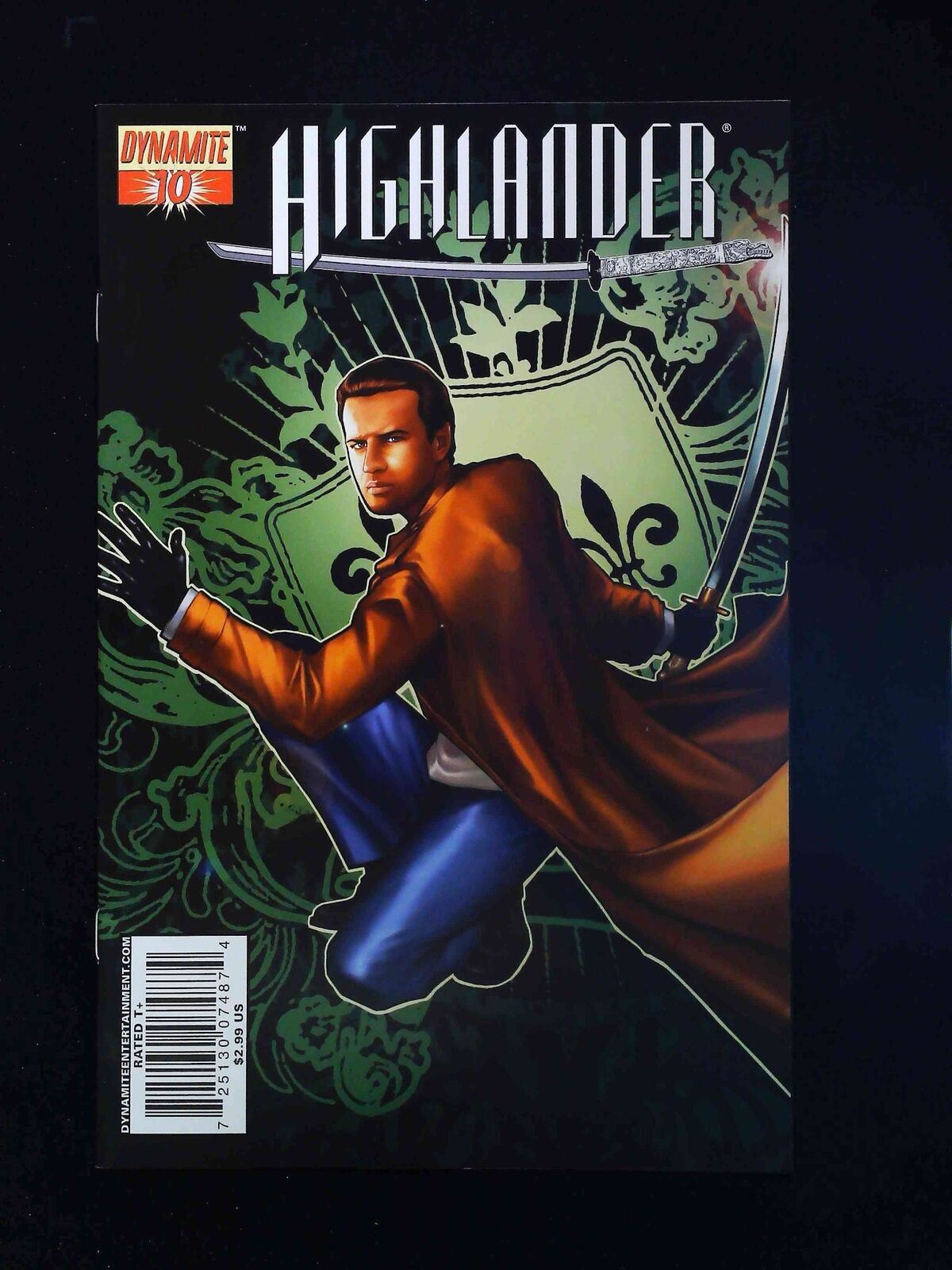 Highlander #10D  Dynamite Comics 2007 Nm  Rodriguez Variant