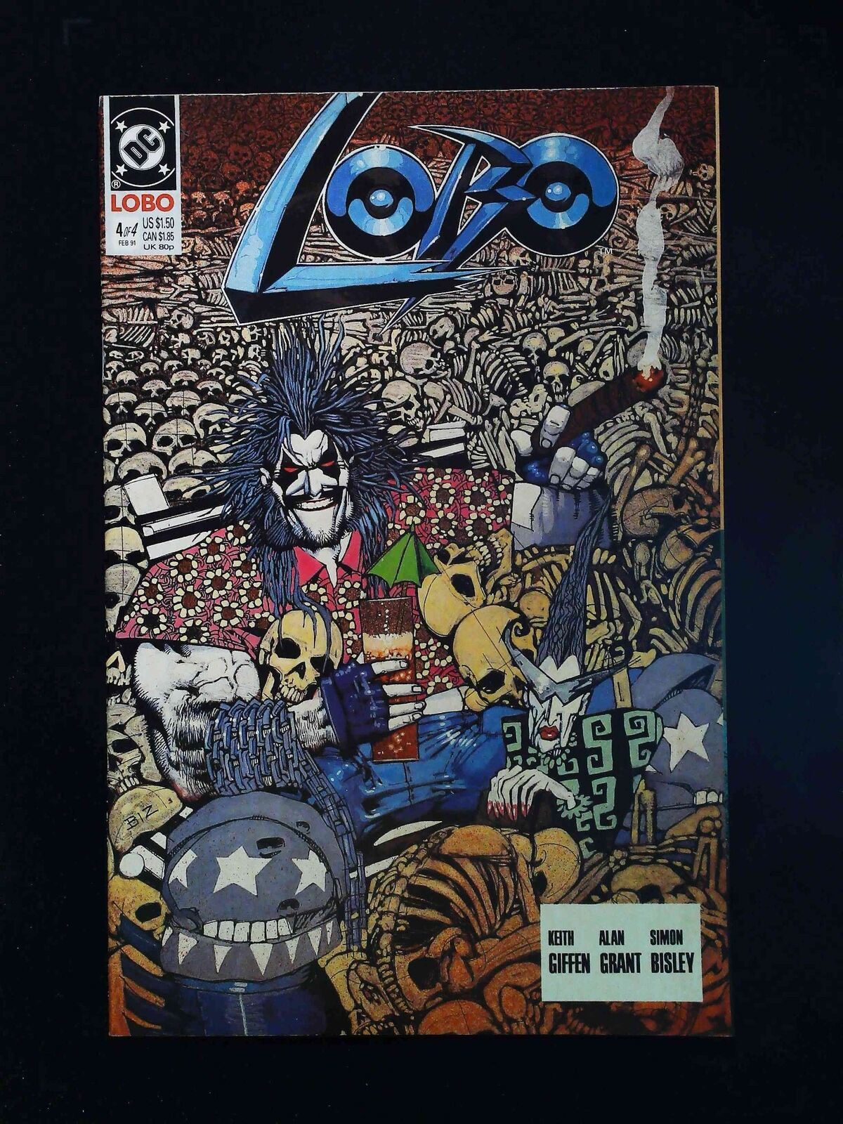Lobo #4  Dc Comics 1991 Vf