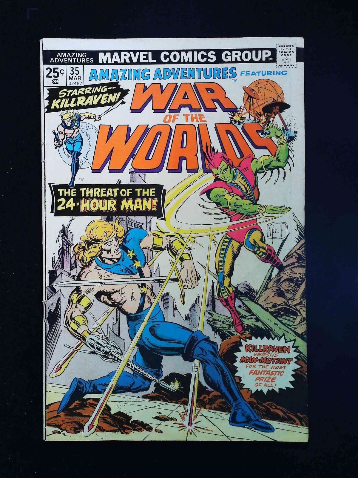 Amazing Adventures #35 (2Nd Series) Marvel Comics 1976 Fn
