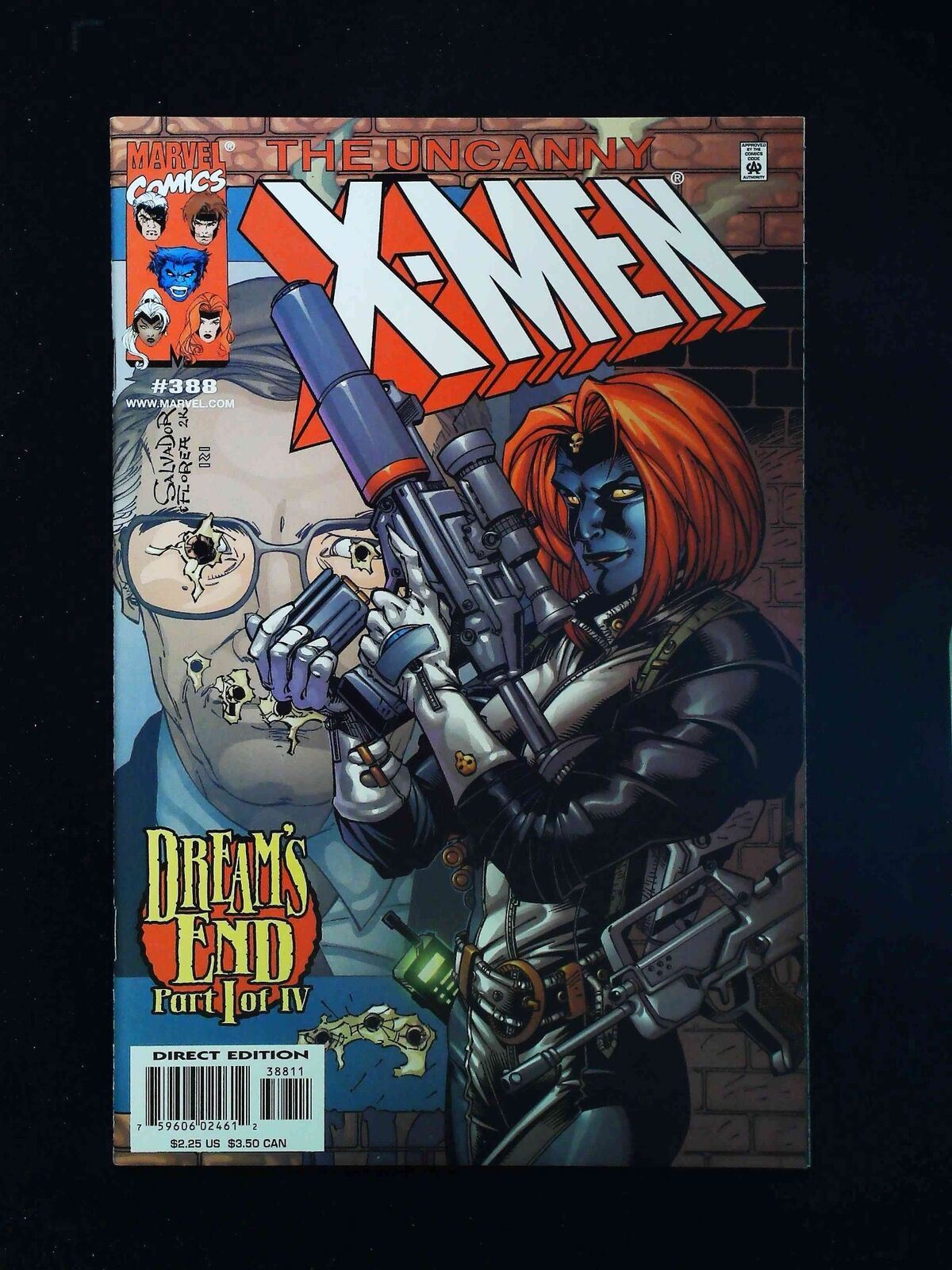 Uncanny X-Men #388  Marvel Comics 2001 Nm