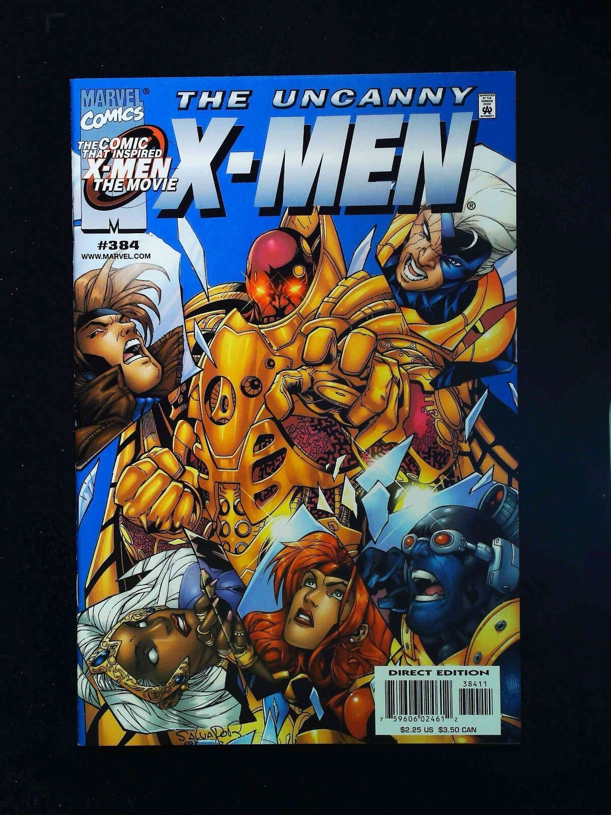 Uncanny X-Men #384  Marvel Comics 2000 Nm-