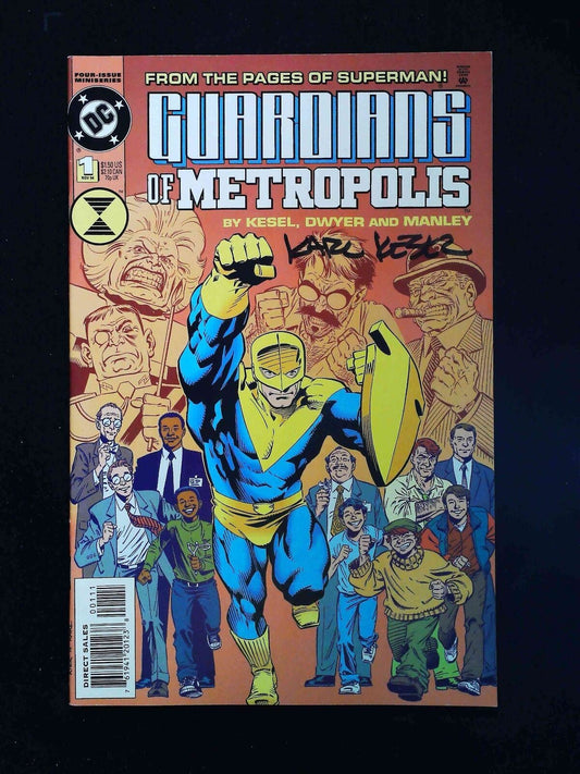 Guardians Of Metropolis #1  Dc Comics 1994 Vf/Nm  Signed By Karl Kesel