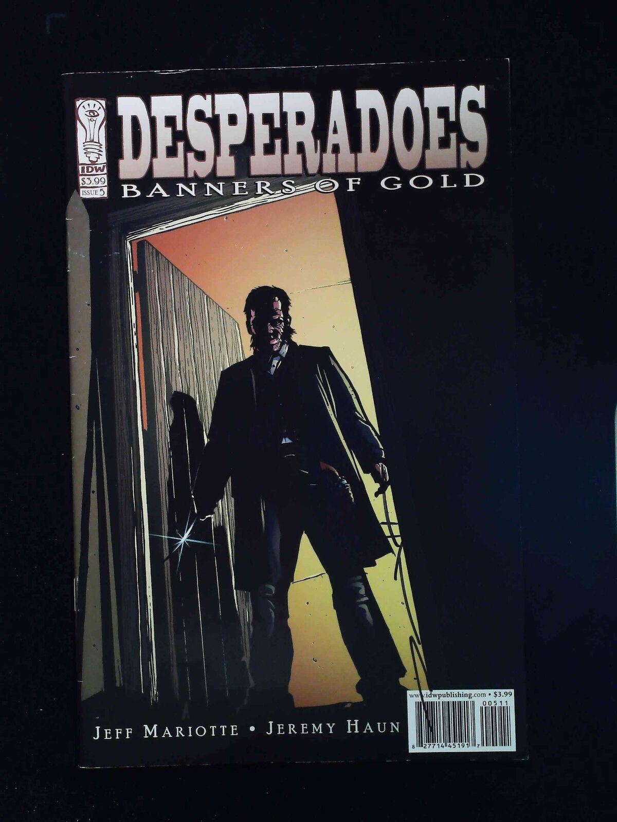 Desperadoes #5  Idw Comics 2005  Vf+  Signed By Jeremy Haun