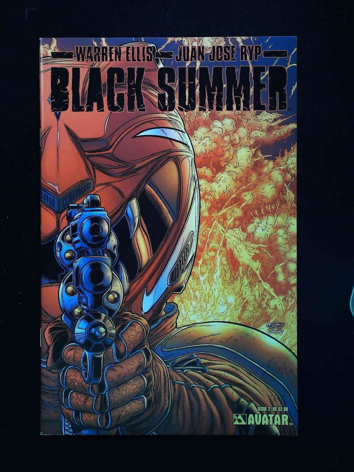 Black Summer #2  Avatar Comics 2007 Vf/Nm