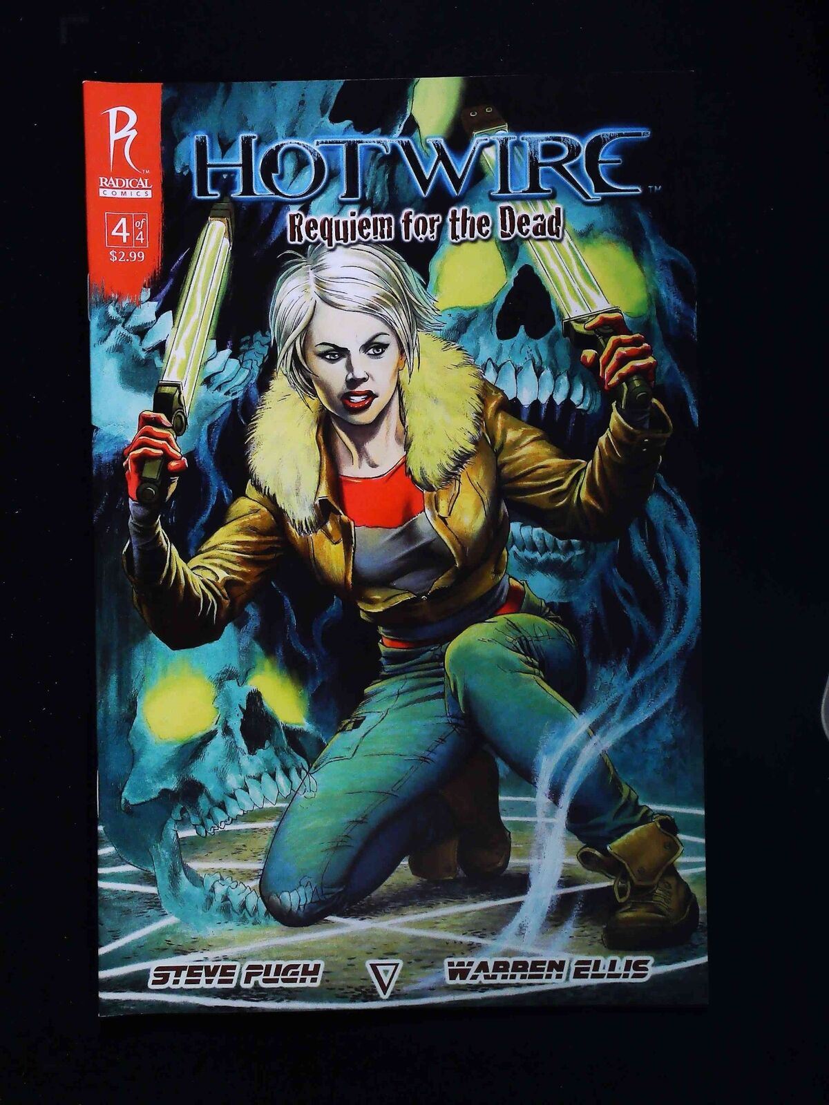 Hotwire #4C  Radical Comics 2009 Nm  Leach Variant