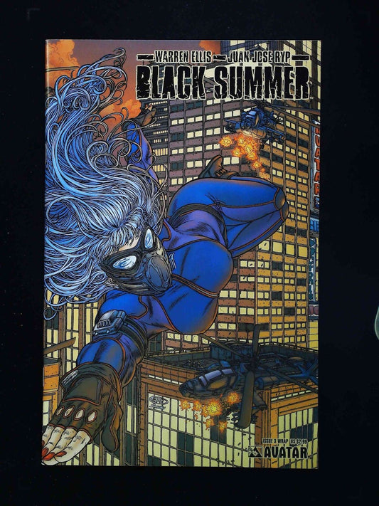 Black Summer #3C  Avatar Comics 2007 Nm  Wraparound Variant