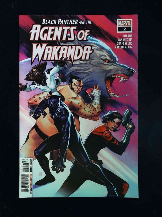 Black Panther And The Agents Of Wakanda #2  Marvel Comics 2019 Nm