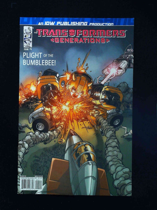 Transformers Generation #4B  Idw Comics 2006 Nm-  Roche Variant