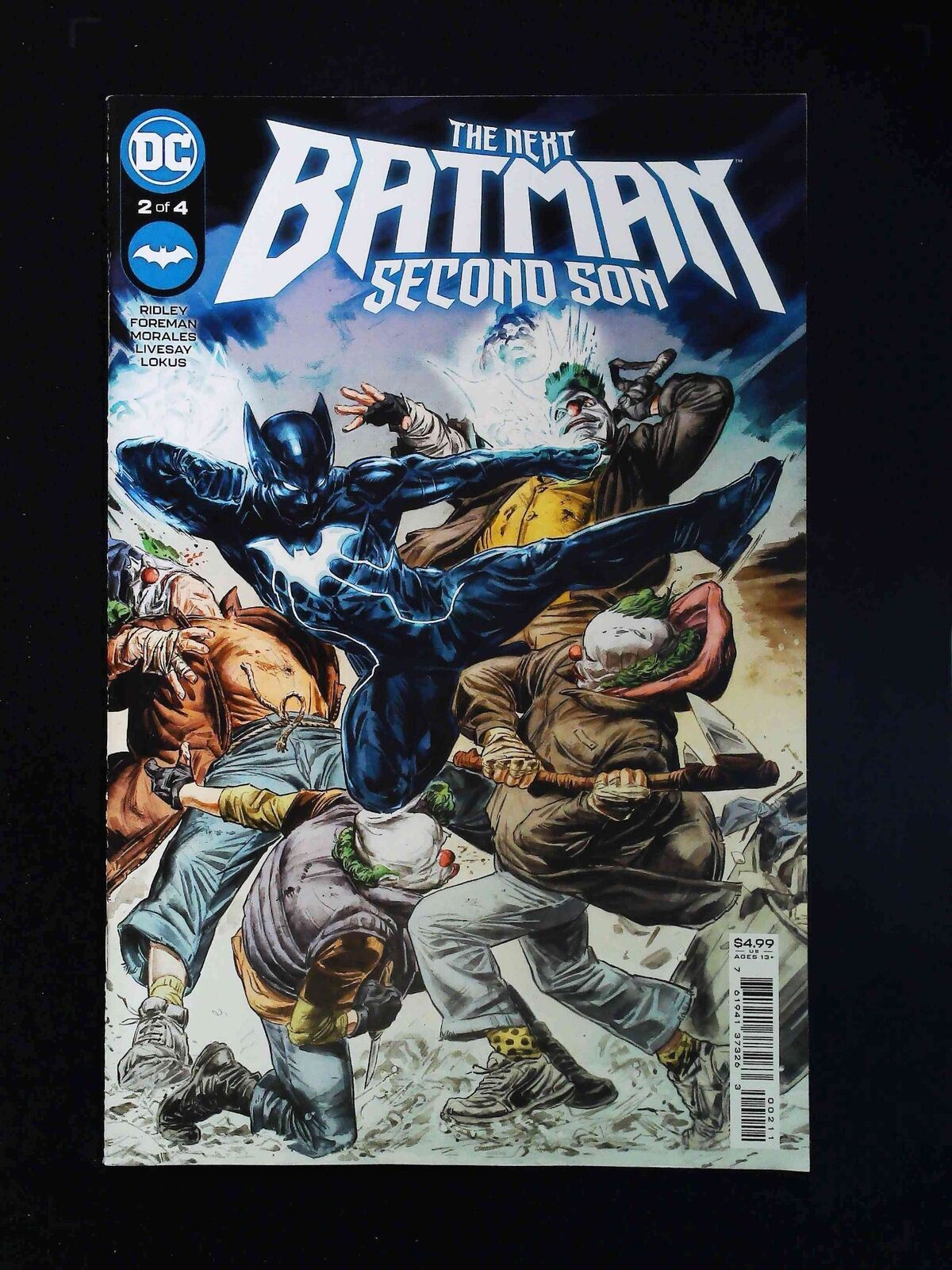 Next Batman Second Son #2  Dc Comics 2021 Nm-