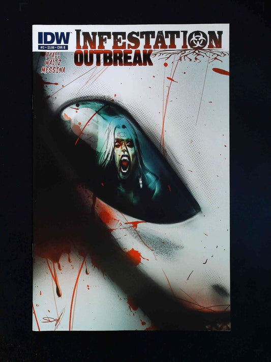 Infestation Outbreak #3B  Idw Comics 2011 Vf/Nm  Furno Variant