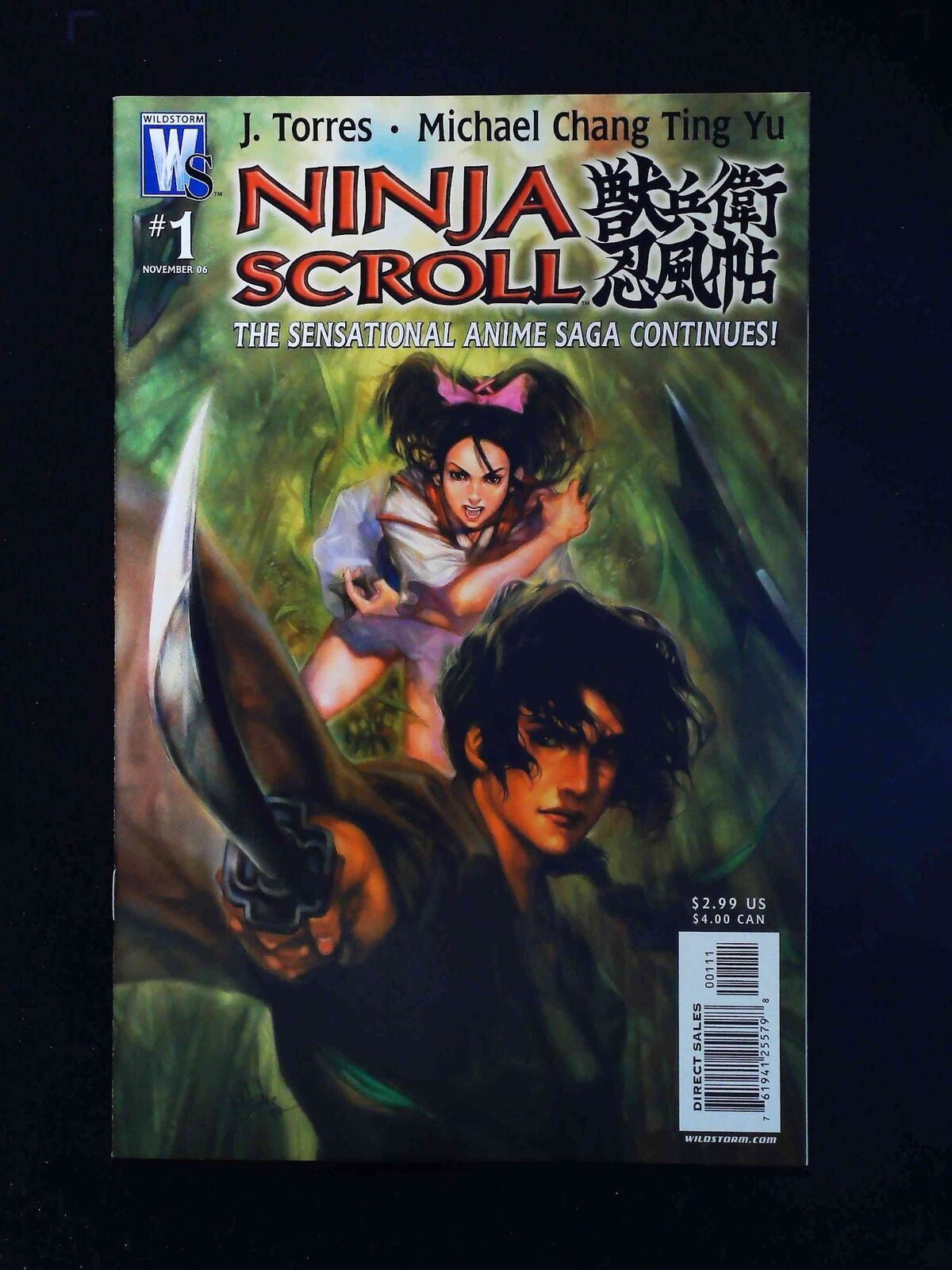 Ninja Scroll #1  Dc Comics 2006 Nm