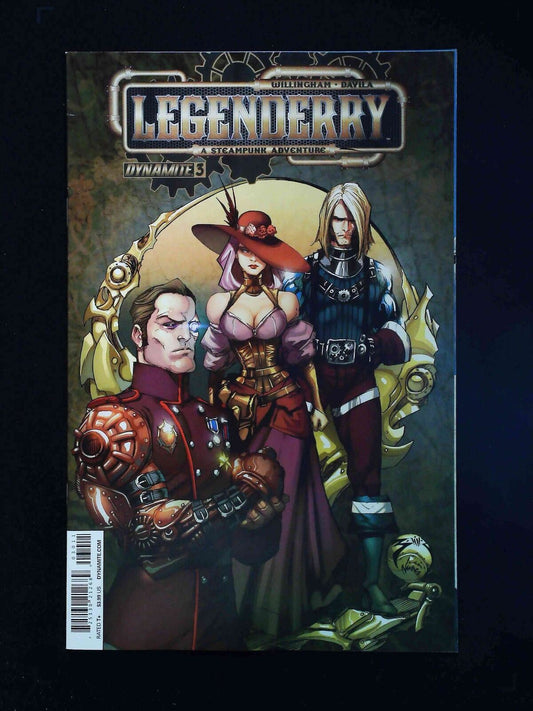 Legenderry A Steampunk Adventure #3  Dynamite Comics 2014 Vf/Nm