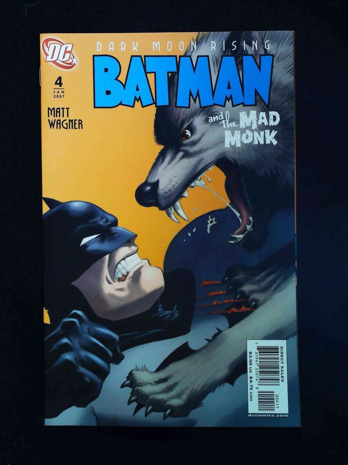 Batman And The Mad Monk #4  Dc Comics 2007 Nm+