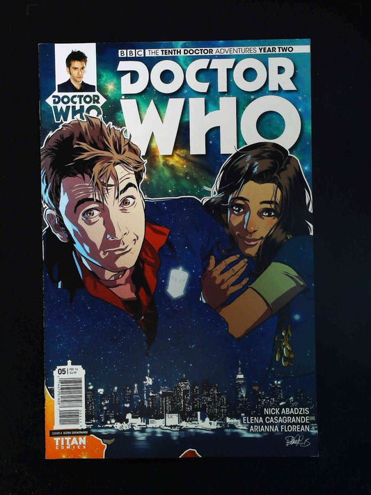 Doctor Who The Tenth Doctor Year Two #5  Titan Comics 2016 Vf/Nm