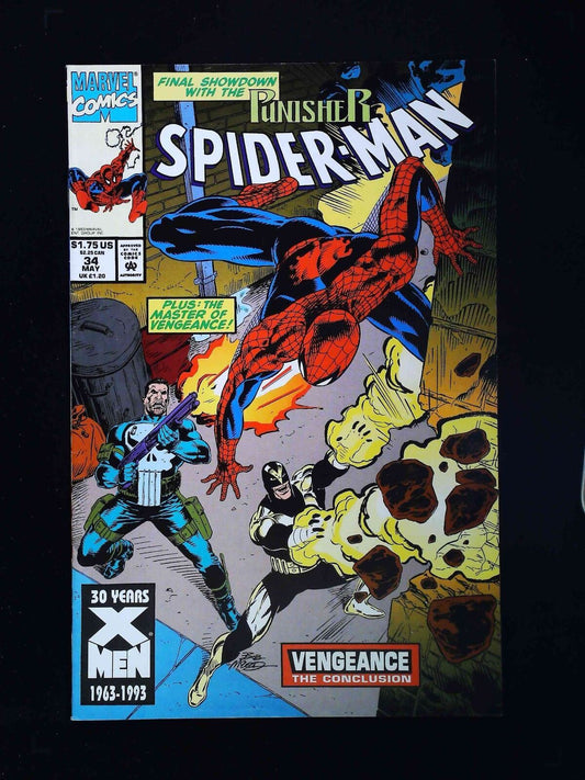 Spider-Man  #34  Marvel Comics 1993 Vf+