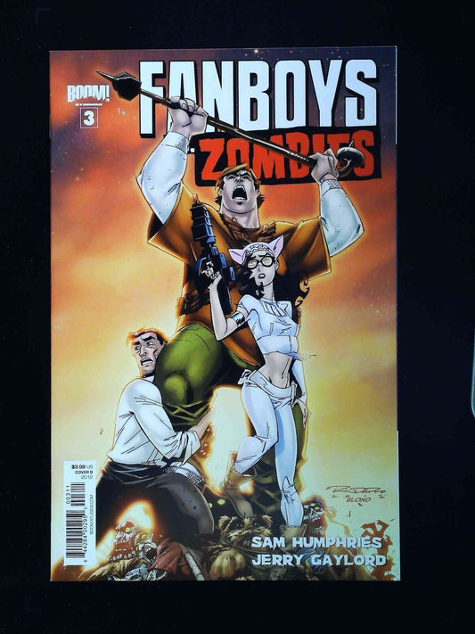 Fanboy Vs. Zombies #3B  Boom Comics 2012 Vf+  Randolph Variant