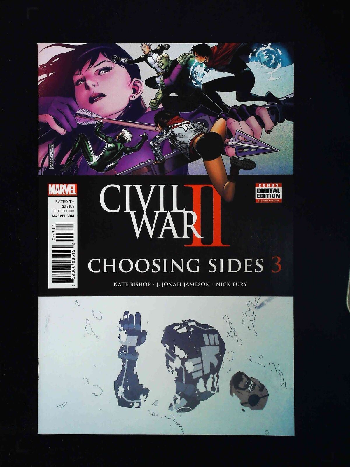 Civil War Ii Choosing Sides #3  Marvel Comics 2016 Nm