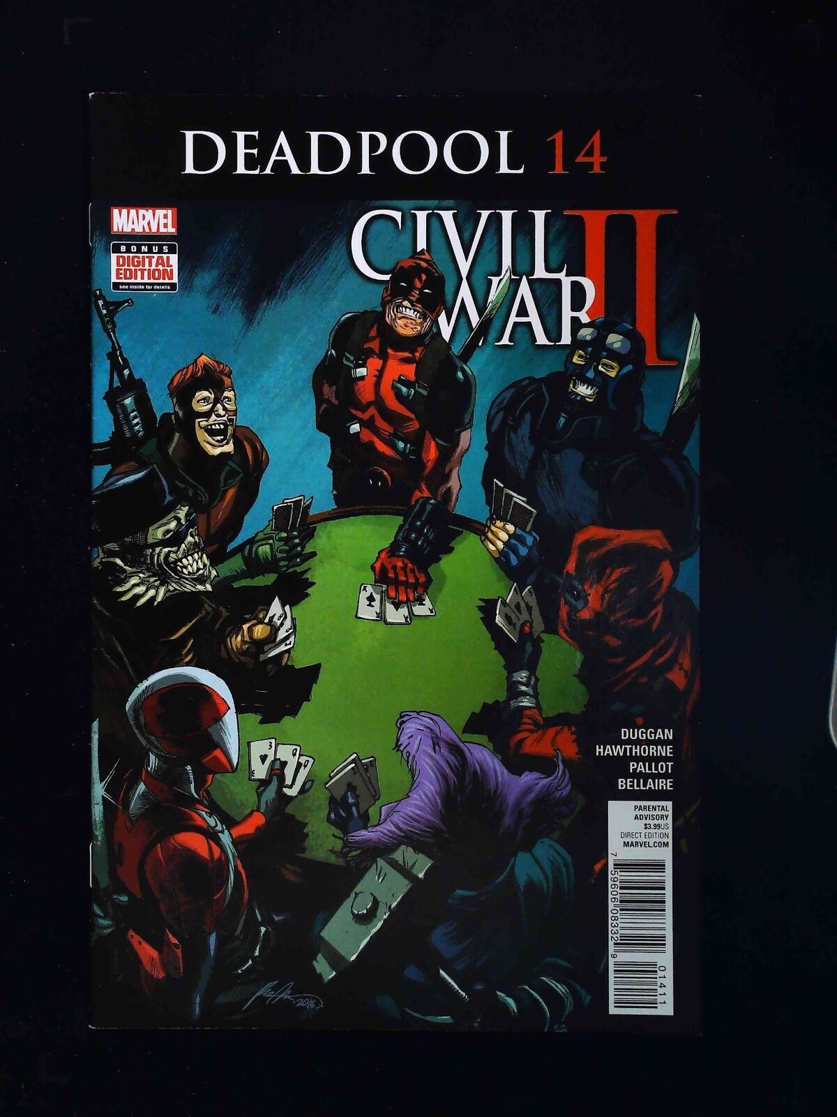 Deadpool  #14 (4Th Series) Marvel Comics 2016 Vf+