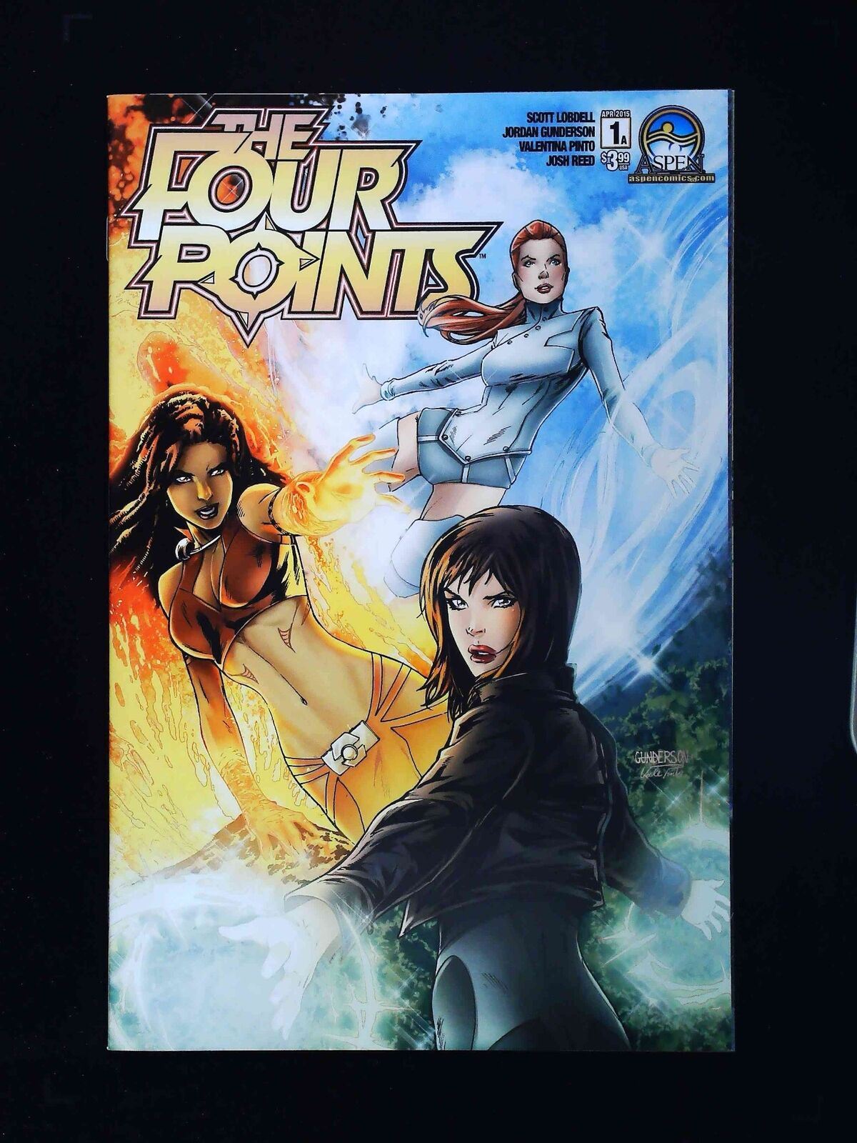 Four Point #1  Aspen Comics 2015 Nm-