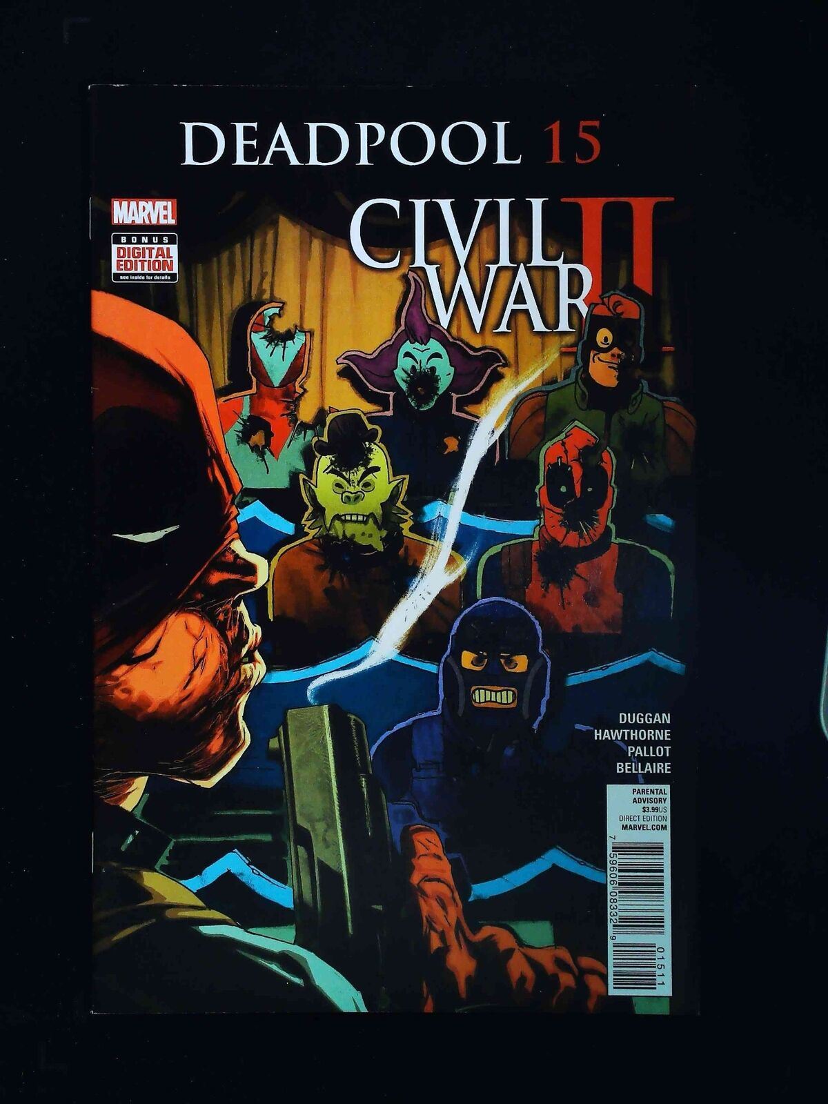 Deadpool  #15 (4Th Series) Marvel Comics 2016 Vf+