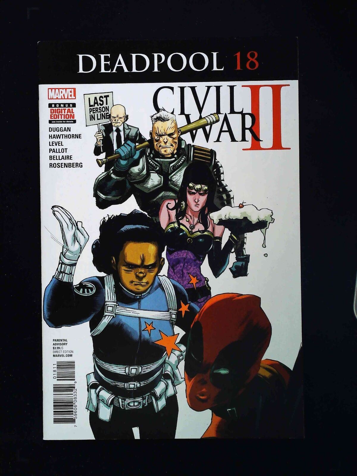 Deadpool  #18 (4Th Series) Marvel Comics 2016 Vf/Nm