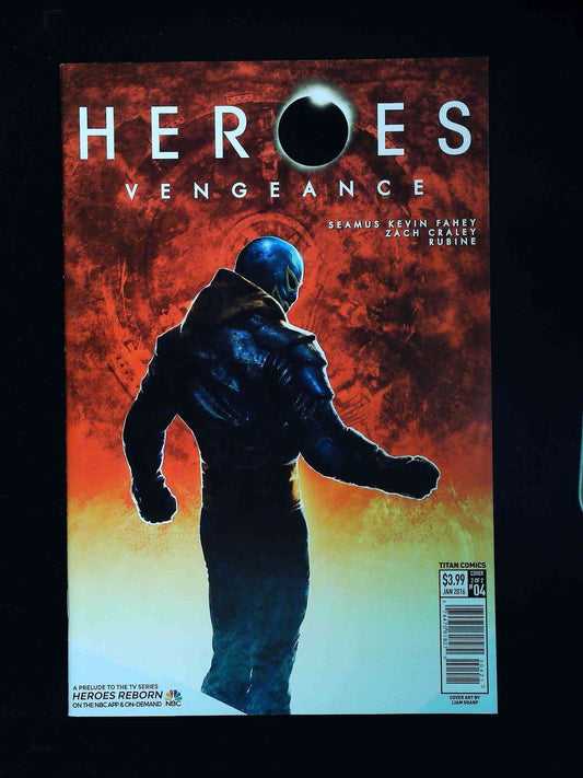 Heroes Vengeance  #4B  Titan Comics 2016 Nm  Sharp Variant