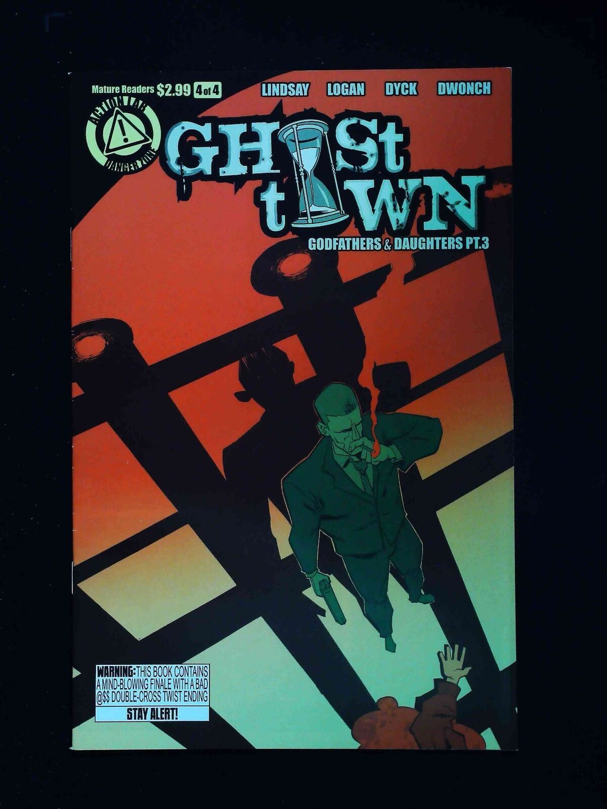 Ghost Town #4  Danger Zone Comics 2013 Vf+