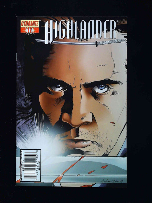 Highlander #11C  Dynamite Comics 2007 Nm-  Dias Variant