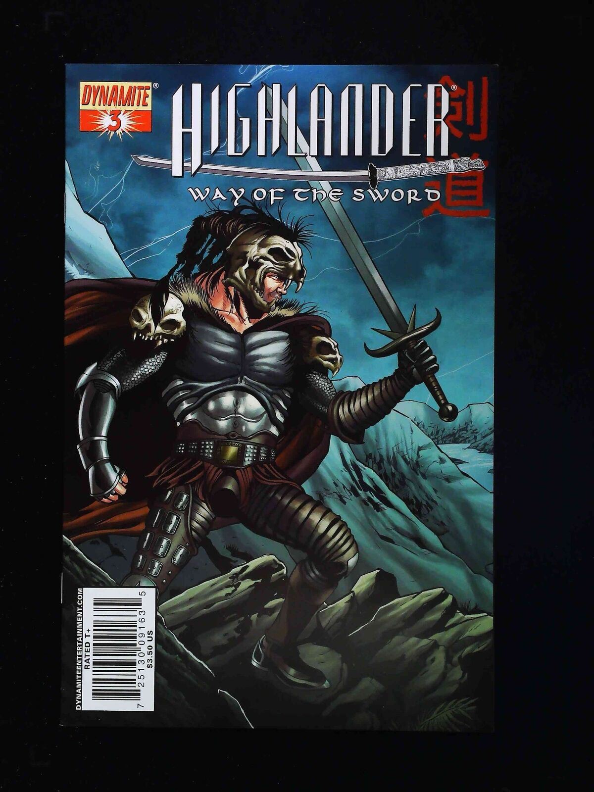 Highlander Way Of The Sword #3  Dynamite Comics 2008 Nm