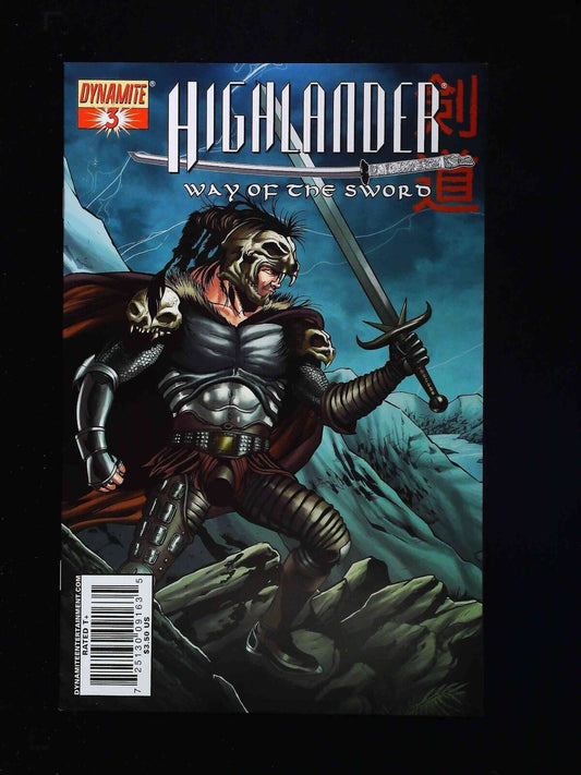 Highlander Way Of The Sword #3  Dynamite Comics 2008 Nm