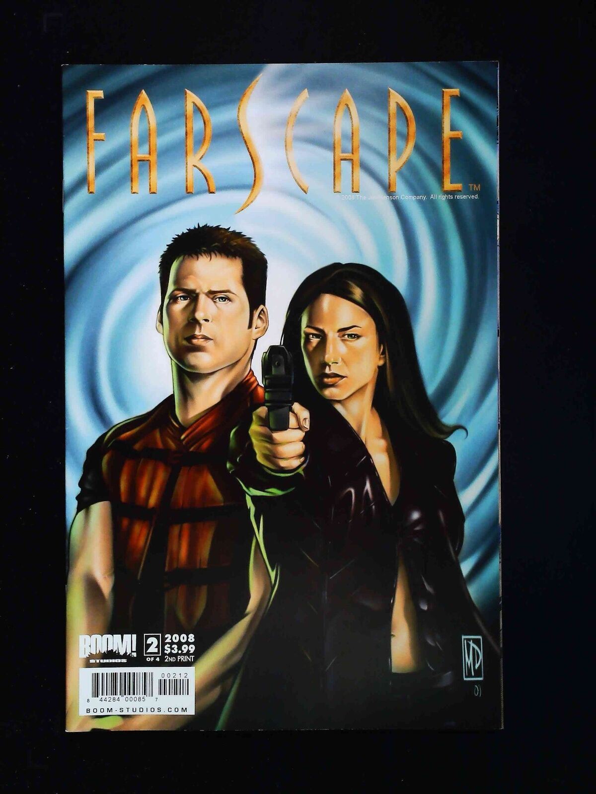 Farscape #2D  Boom Studios Comics 2008 Vf+  Corroney Variant