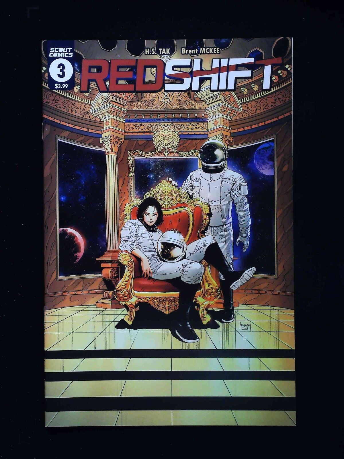 Redshift  #3  Scout Comics 2021 Nm