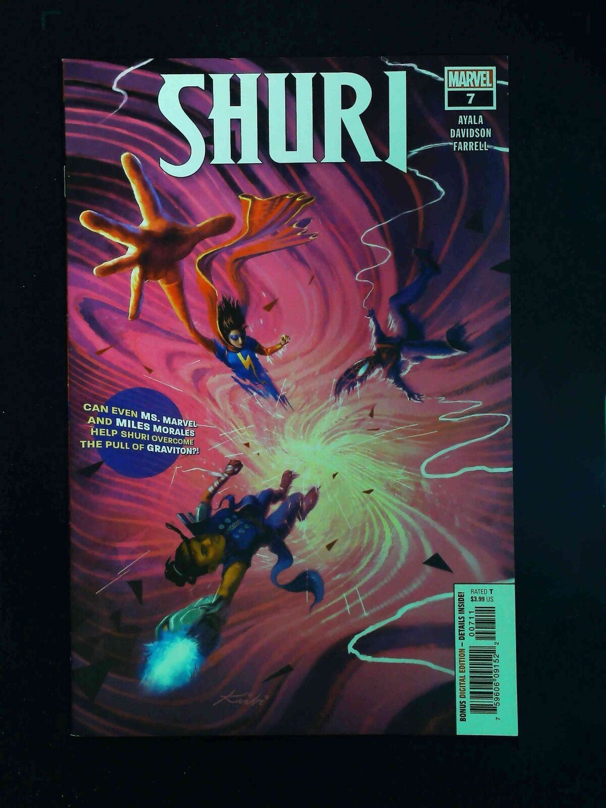 Shuri #7  Marvel Comics 2019 Vf/Nm
