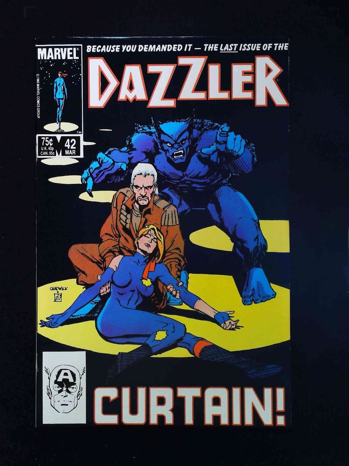 Dazzler #42  Marvel Comics 1986 Vf/Nm