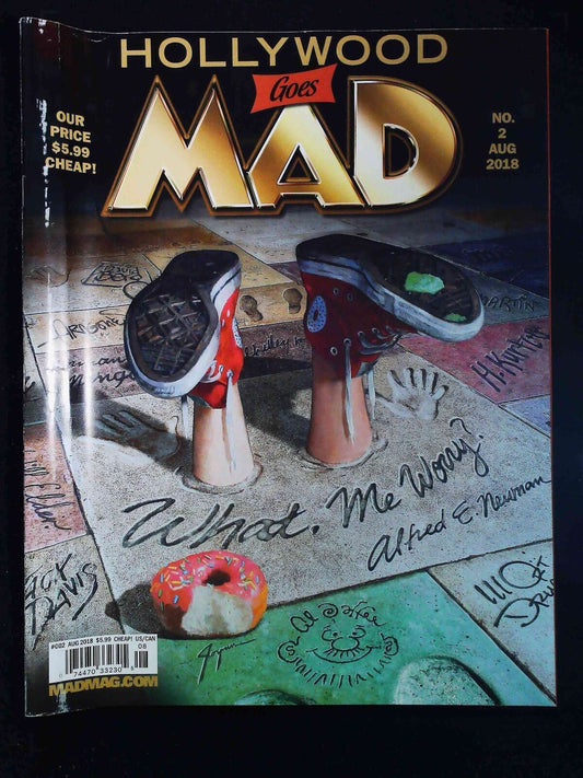 Mad #2  Dc Comics 2018 Vf-