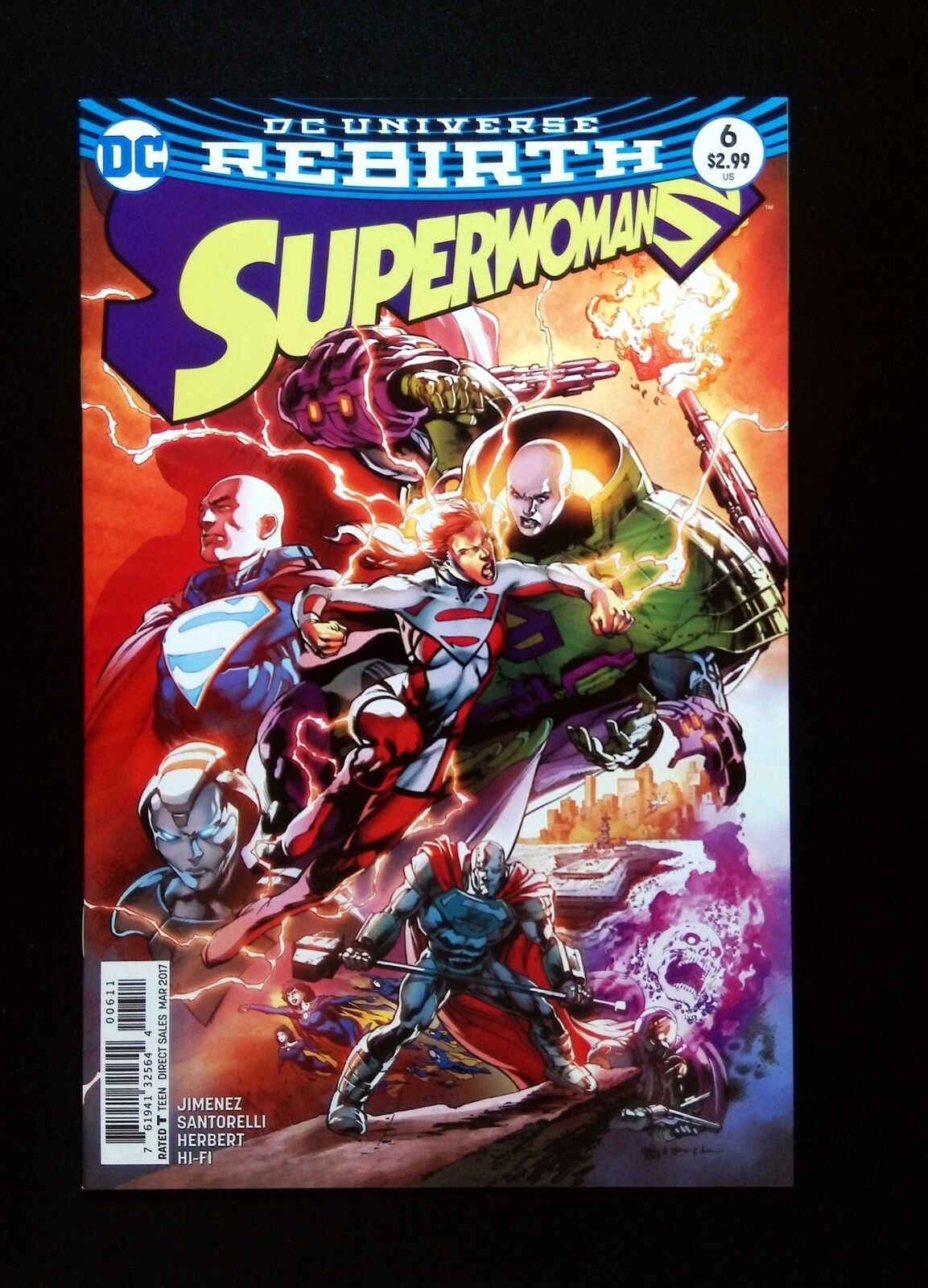 Superwoman #6  Dc Comics 2017 Nm-