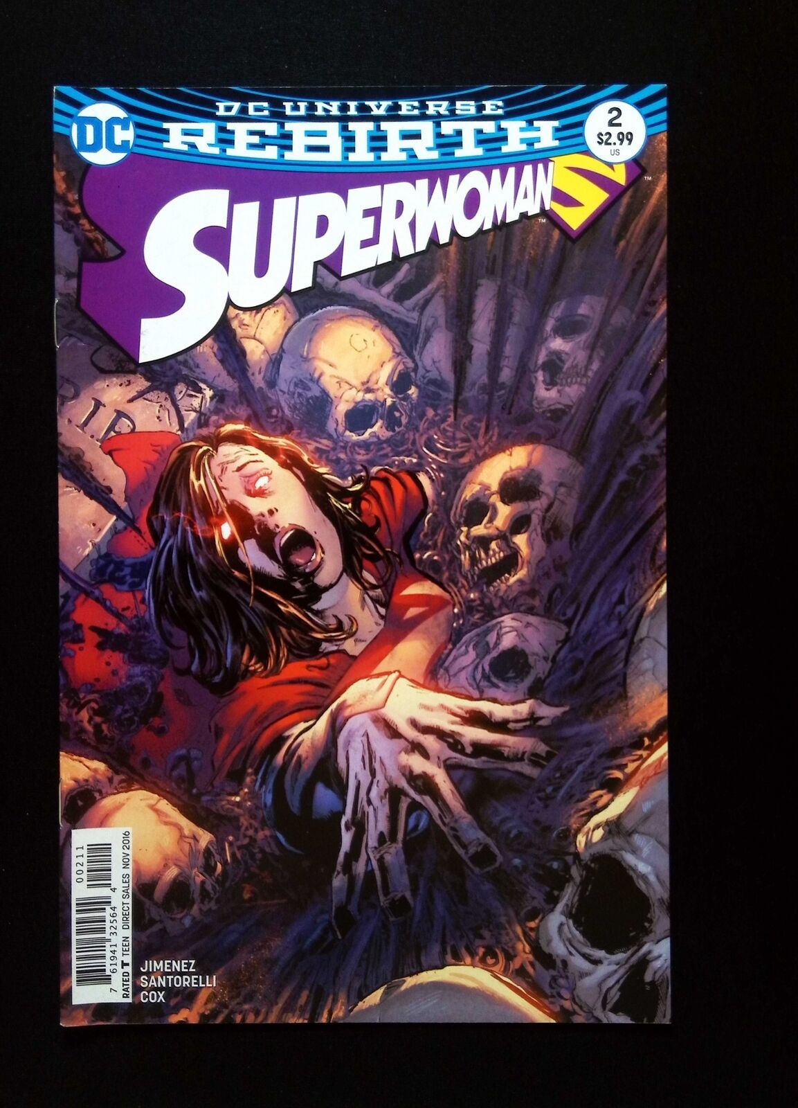 Superwoman #2  Dc Comics 2016 Vf/Nm