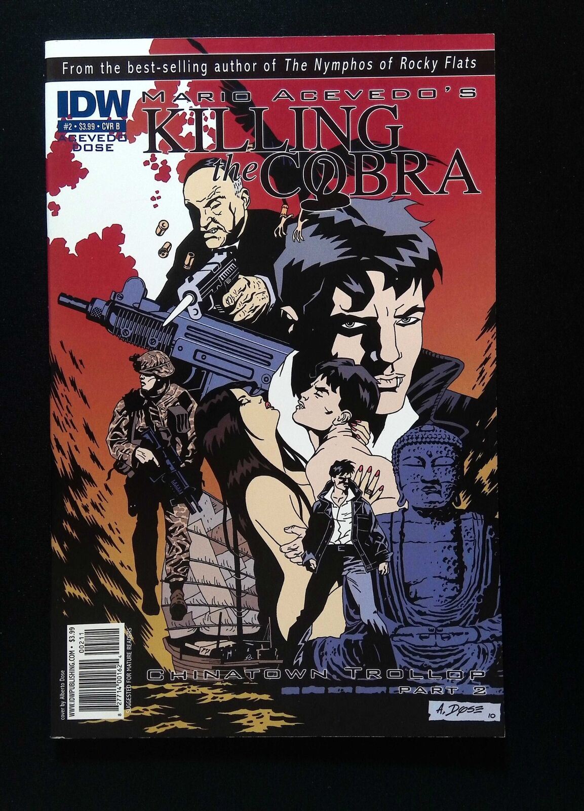 Killing The Cobra Chinatown Trollop #2B  Idw Comics 2010 Nm